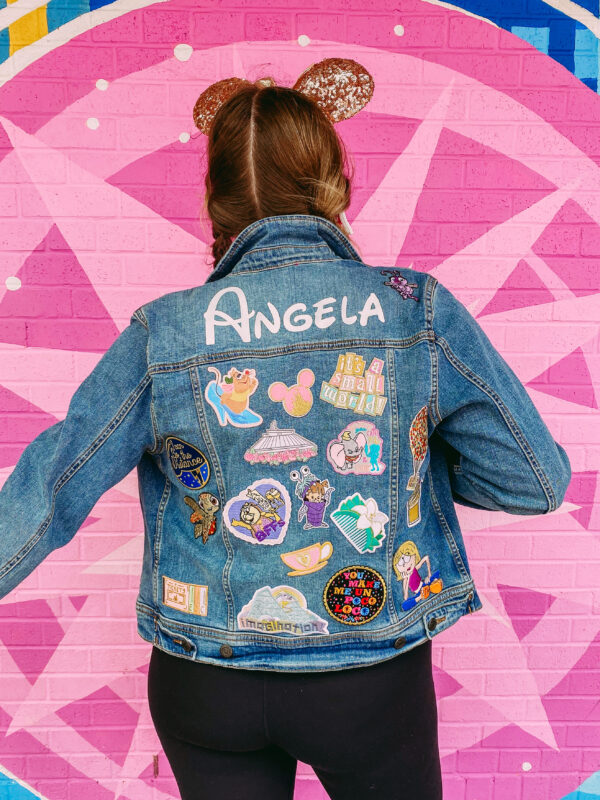 DIY Disney Patch Denim Jacket